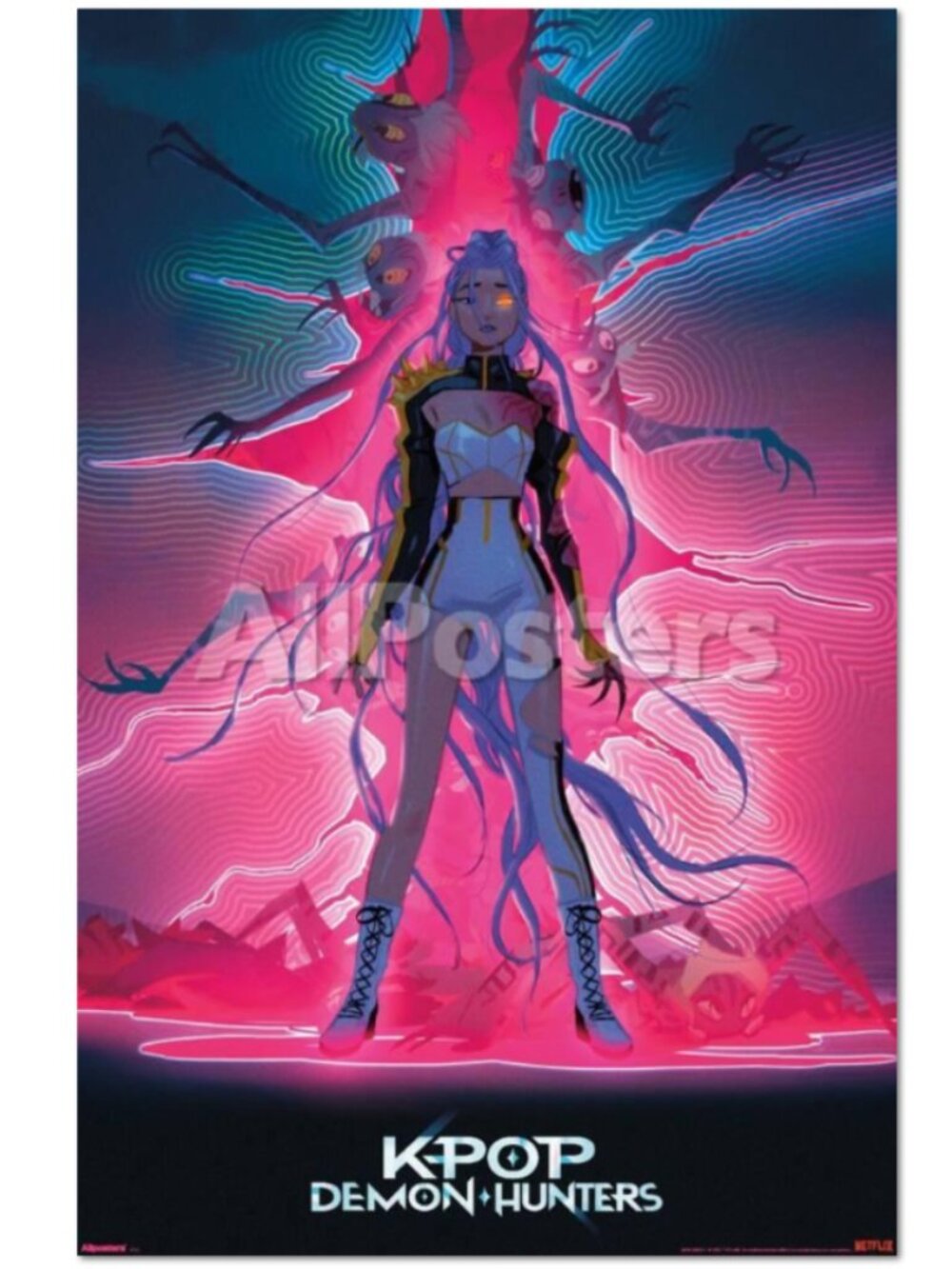 KPop Demon Hunters Rumi Dimension Rip Poster 22"x34" NEW SEALED Rolled